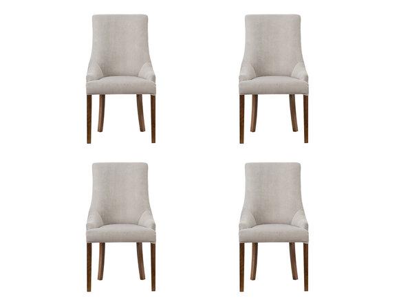 4x Designer Polster Stuhl Set Garnitur StÃ¼hle Komplett Lehn Sitz Lounge