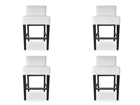 4x Bar Hocker Barhocker Tresen Tisch Stuhl Set StÃ¼hle Polster Sitz Garnitur