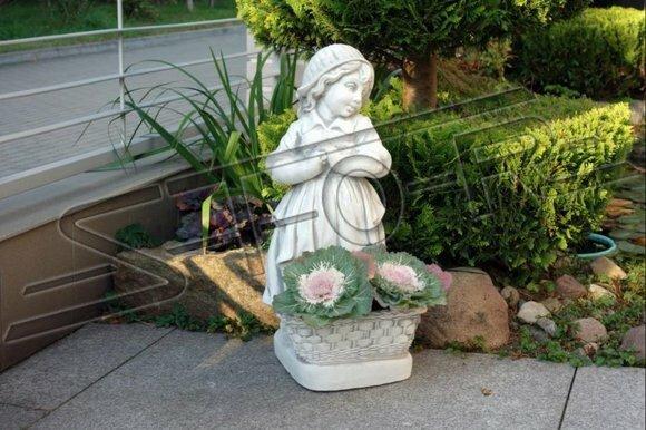 BlumenkÃ¼bel Pflanz KÃ¼bel Dekoration BlumentÃ¶pfe Garten Vasen Natur Figur