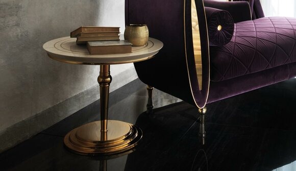 Beistelltisch Tisch Rundtisch Couchtisch royal Designer MÃ¶bel designer