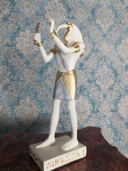 Design Figur Statue Skulpturen Figuren Dekoration 29,5 cm Ãgypten Katzen