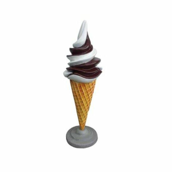 Ice Cream Eisdiele Wand Dekoration Figuren Aufsteller 130cm Neu