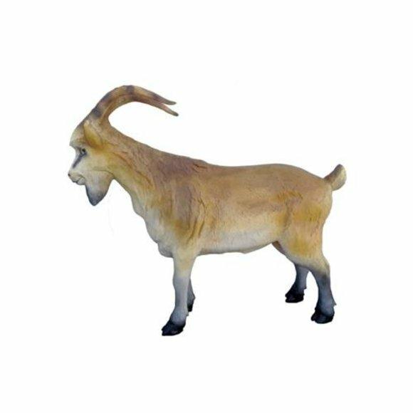 Ziege Dekorative Statue Garten Figuren Statuen 106 cm LebensgroÃ