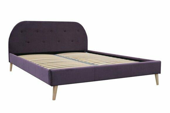 Designer Bett Betten Ehebett Doppelbett Polsterbett Schlafzimmer Textilbett