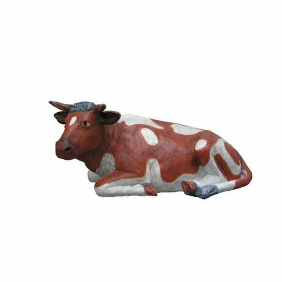 Aufsteller Rind Dekoration Bauernhof Deko Garten KÃ¼he Skulptur Karikatur Kuh