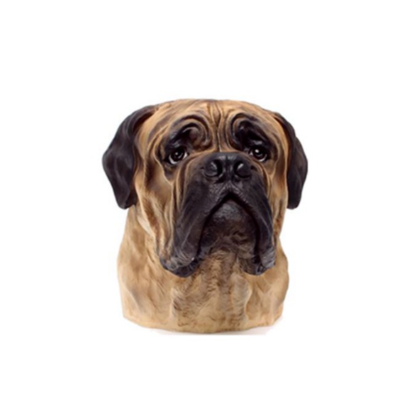 Deko Figur Statue Skulptur 35 cm FIguren Statuen Skulpturen Bull Dog BÃ¼ste A182