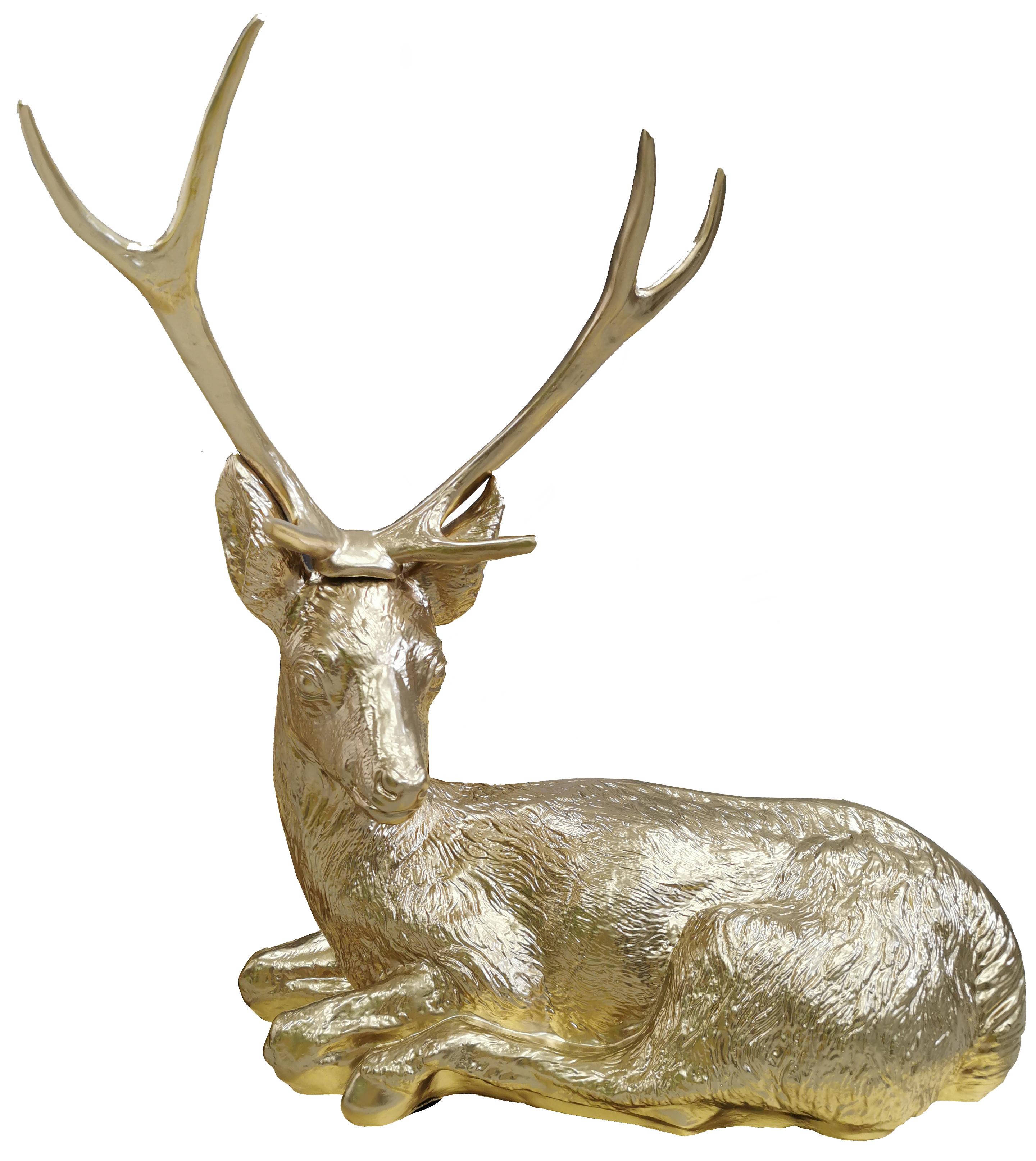 Designer Abstrakte Moderne Figuren Dekoration Hirsch Garten Skulpturen