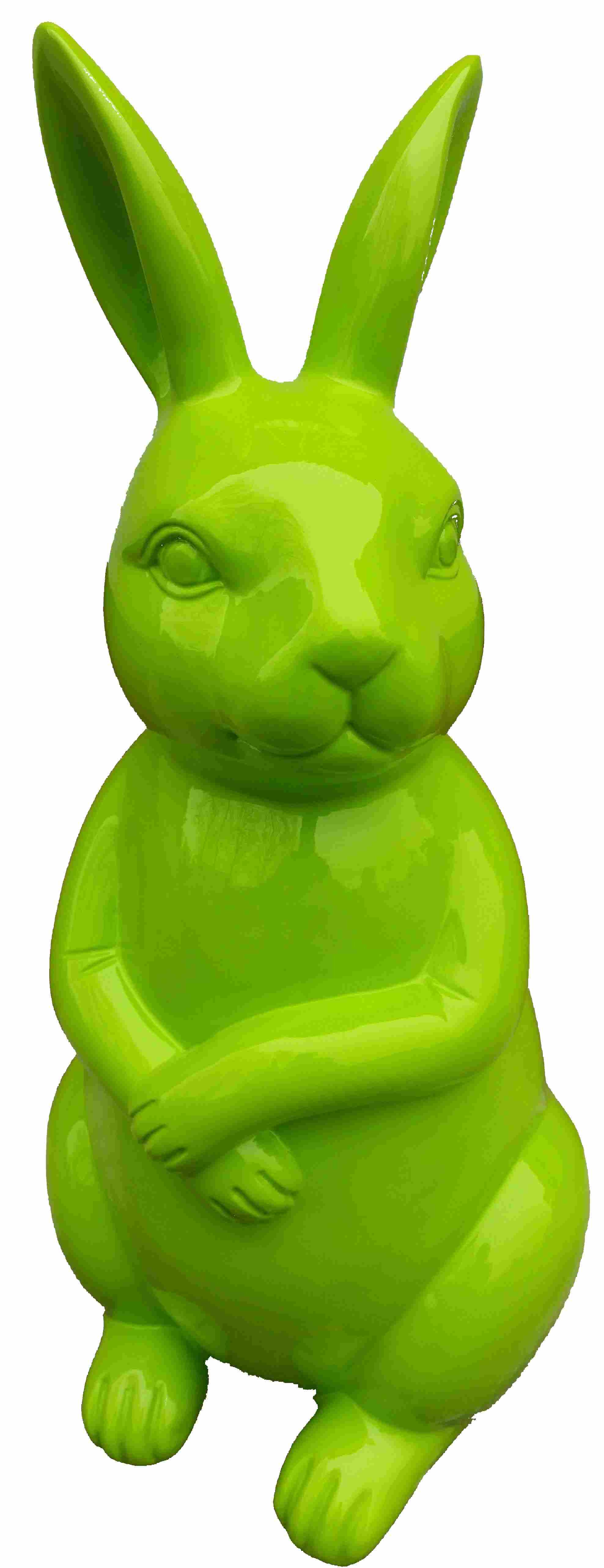 Designer Figuren Moderne Dekorationen Garten Figuren GrÃ¼n Hase Skulptur