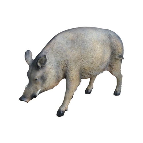 Schwein LebensgroÃe Figur Dekoration Statuen Skulptur Garten Deko