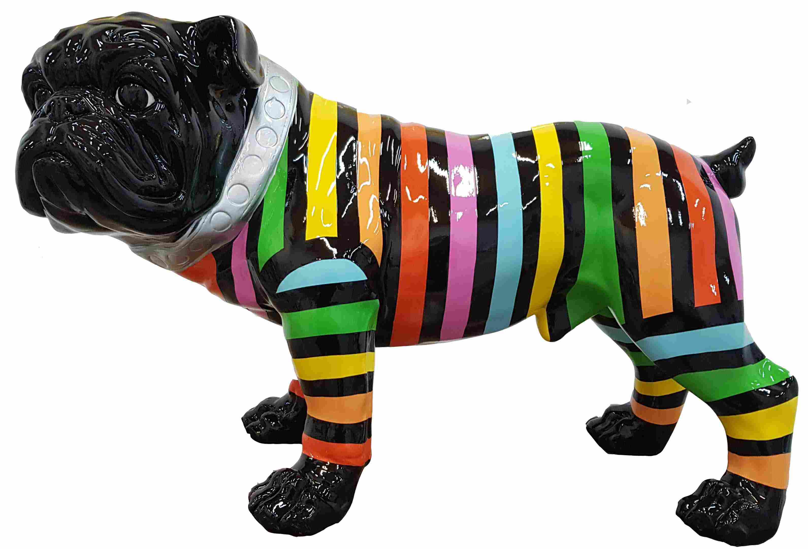 Deko Hund Design Figuren Skulpturen Moderne Bulldogge Skulptur Garten Dekoration