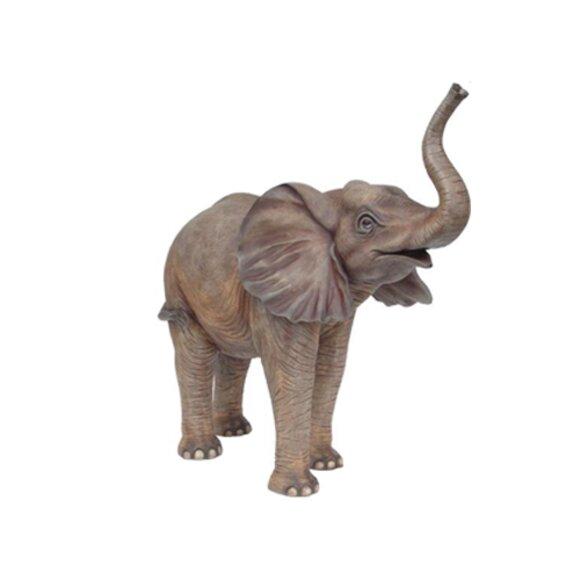 Elefant LebensgroÃe Figur Dekoration Statuen Skulptur Elefanten Figuren 160x160