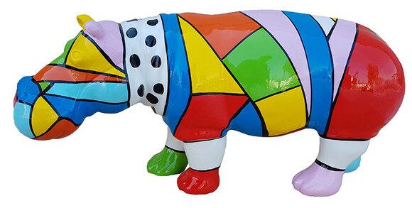 Designer Moderne Abstrakte Figur Figuren Dekoration Nilpferd Garten Skulpturen