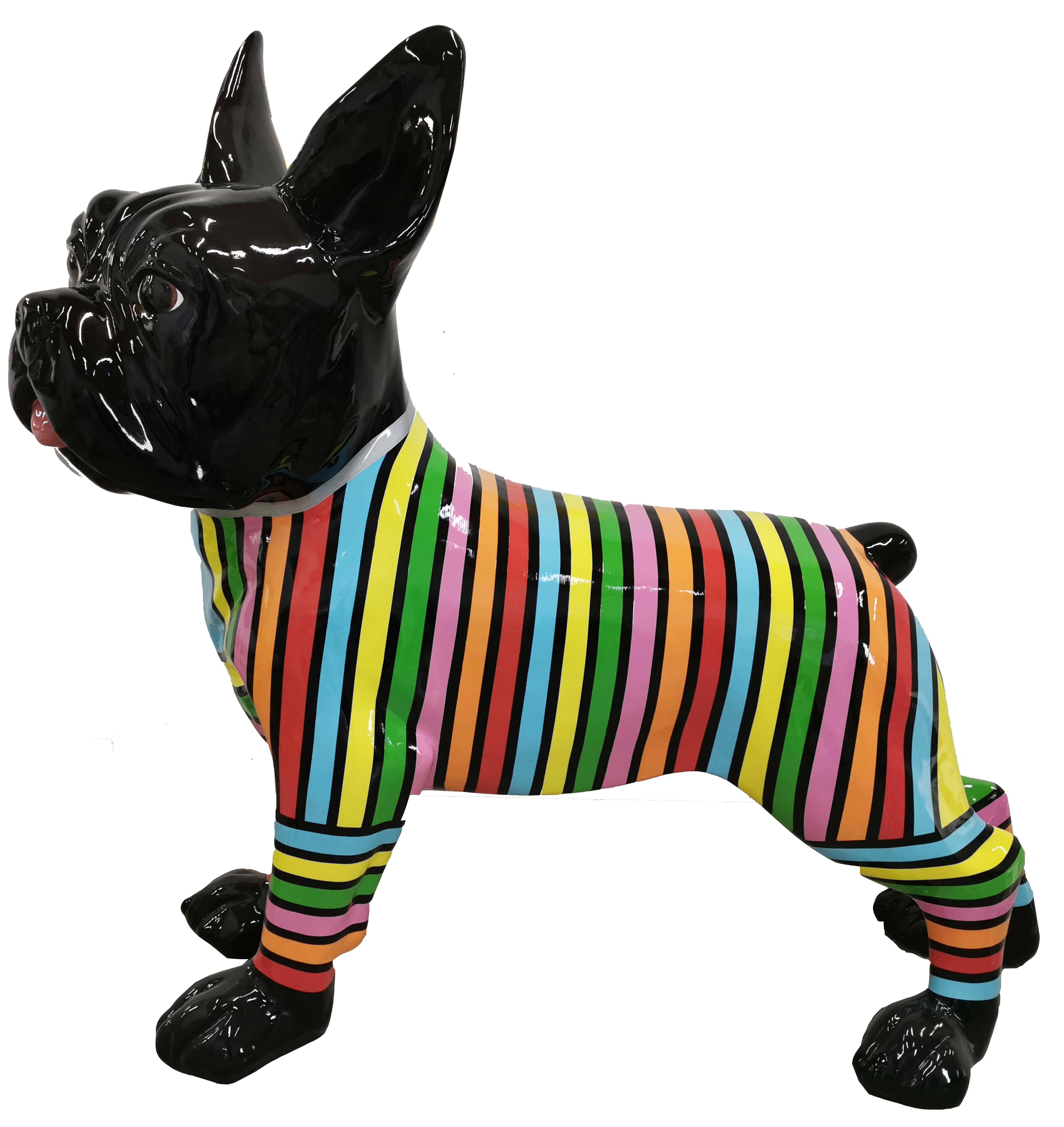 Hund Skulptur Designer Figur Statue Dekoration Moderne Figuren Garten