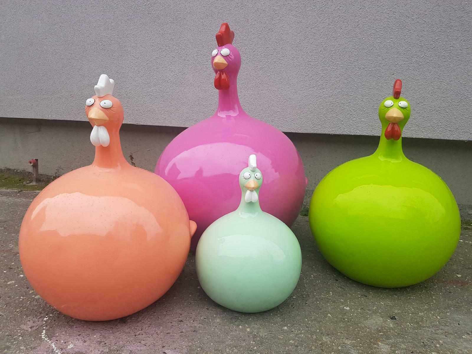 Designer Abstrakte Figur Moderne Figuren Dekoration Henne Oster Garten Skulptur