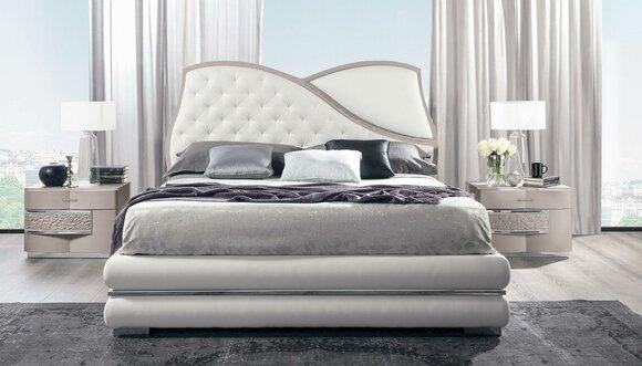 Bett Bettgestellee Bettrahmen Betten Doppel Luxus Doppelbett WeiÃ Modern Design