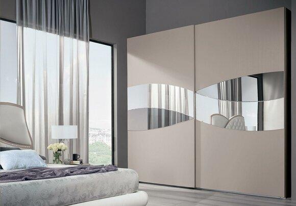 Kleiderschrank Mit SchwebetÃ¼ren Schlafzimmer Holz Schrank SchrÃ¤nke Holz Spiegel