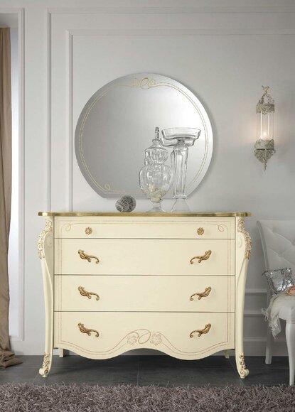 Kommode Beige Sideboard Stil Holz MÃ¶bel Kommoden Neu Italienische MÃ¶bel Design