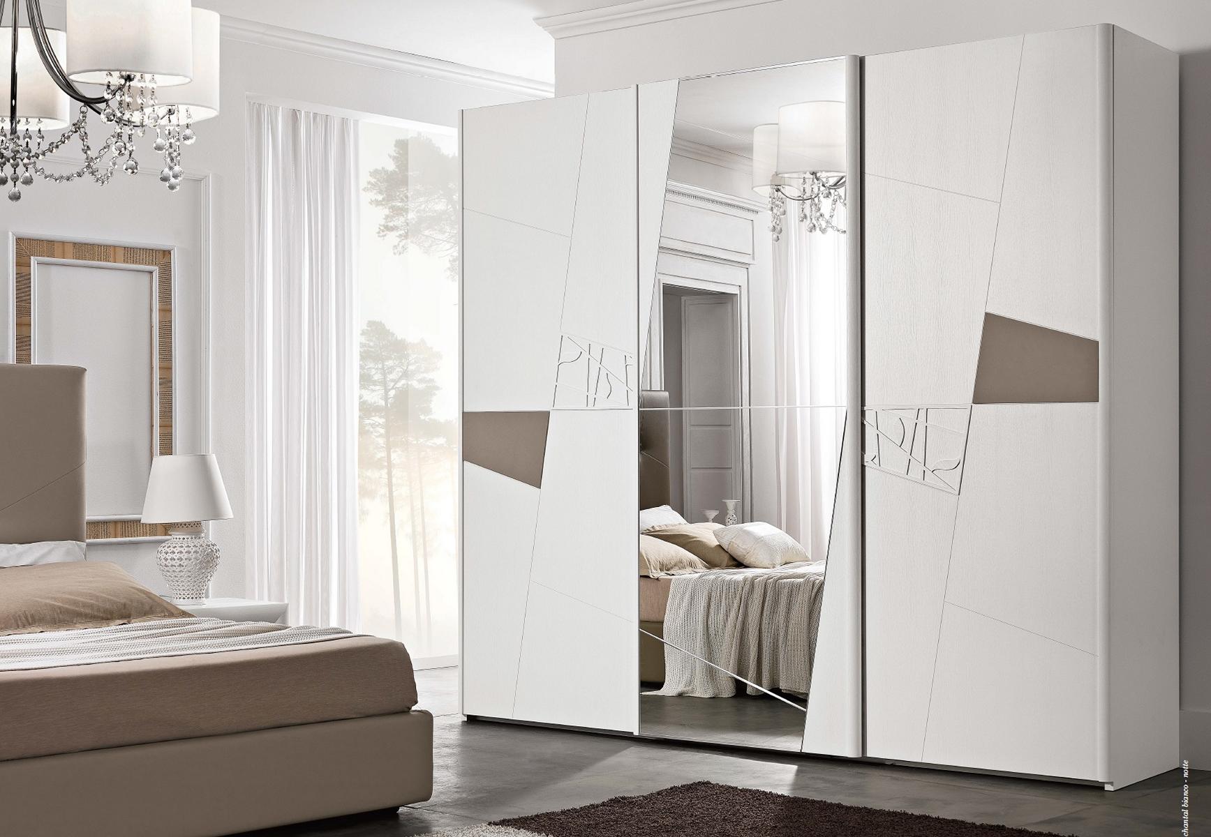 Kleiderschrank Schrank Luxus SchwebetÃ¼ren Design SchrÃ¤nke Kleider Holz MÃ¶bel Neu