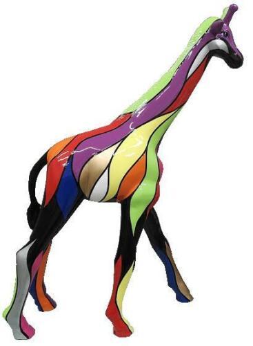 Design Statue Bunte Skulptur Abstrakte Figuren Statuen Handbemalt Dekoration