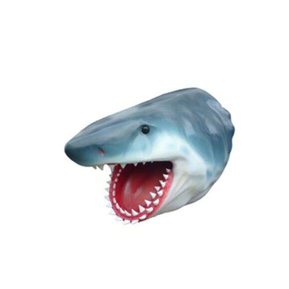 Skulptur Hai Wand Fisch Skulpturen Figuren Statuen Skulptur Statue Design 107cm