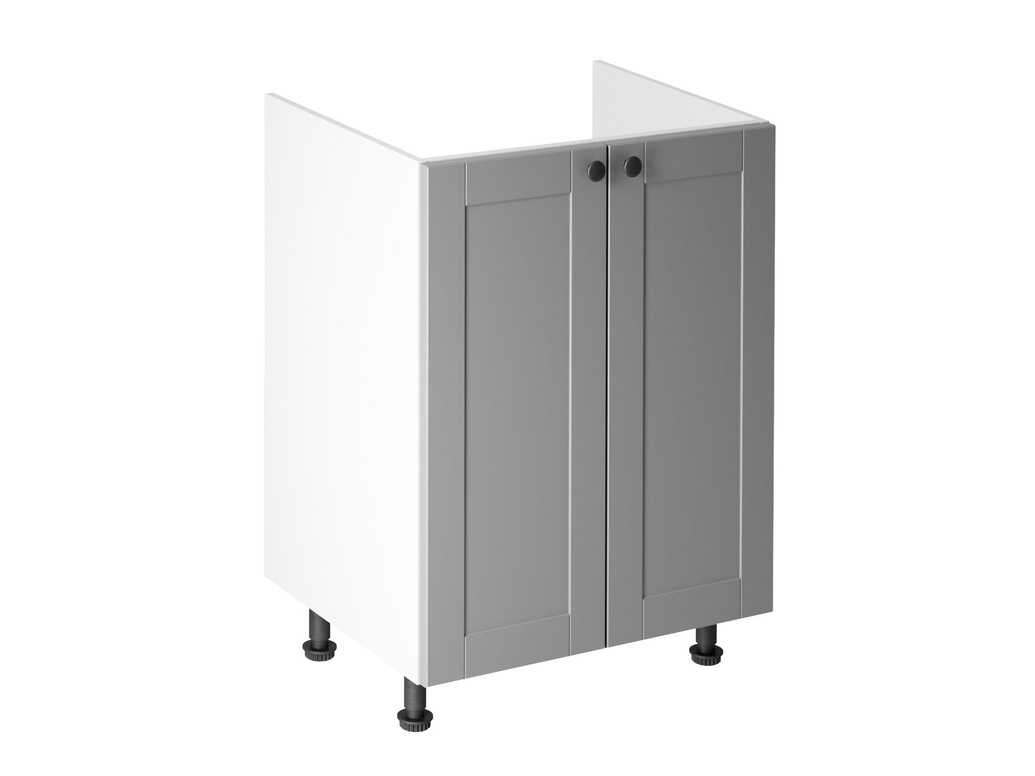 WEISSER SPÃLENUNTERSCHRANK IM MODERNEN STIL FÃR DIE KÃCHE D60Z