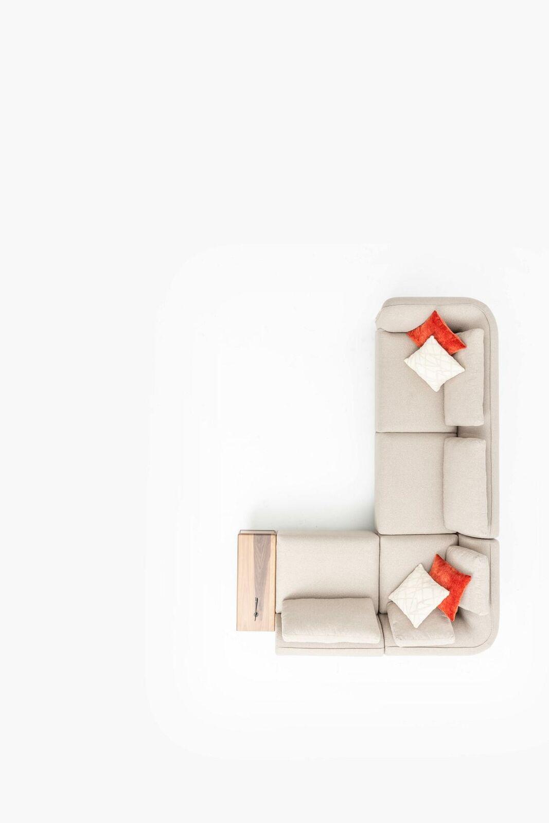 Ecksofa Couch L-Form Modern Design Sofa Wohnzimmer MÃ¶bel Neu