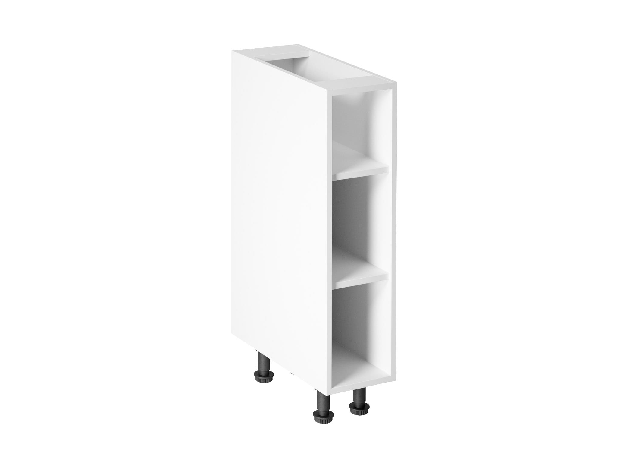 WEISSER MODERNER SCHMALER KÃCHENSCHRANK FÃR KÃCHENMÃBELSET D20W