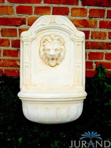 Springbrunnen FontÃ¤ne Zierbrunnen Garten Deko 1032 Wand Brunnen 77 cm Steinguss