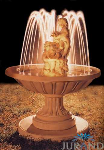 Springbrunnen FontÃ¤ne Fontaine Brunnen Wasserspiel RÃ¶mische Garten Deko Neu 1051