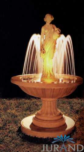 Springbrunnen FontÃ¤ne Fontaine Brunnen Wasserspiel RÃ¶mische Garten Deko Neu 1049
