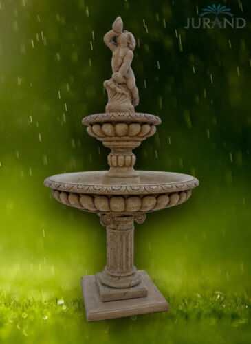 Springbrunnen FontÃ¤ne Fontaine Brunnen Wasserspiel RÃ¶mische Garten Deko Neu 1073