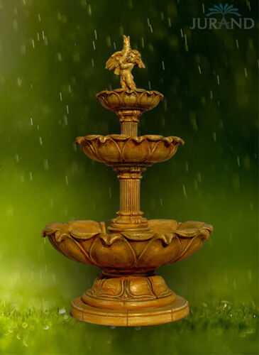 Springbrunnen FontÃ¤ne Fontaine Brunnen Wasserspiel RÃ¶mische Garten Deko Neu 1066