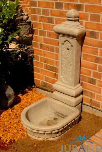 Springbrunnen FontÃ¤ne Zierbrunnen Garten Deko Brunnen Moderna 122 cm Steinguss