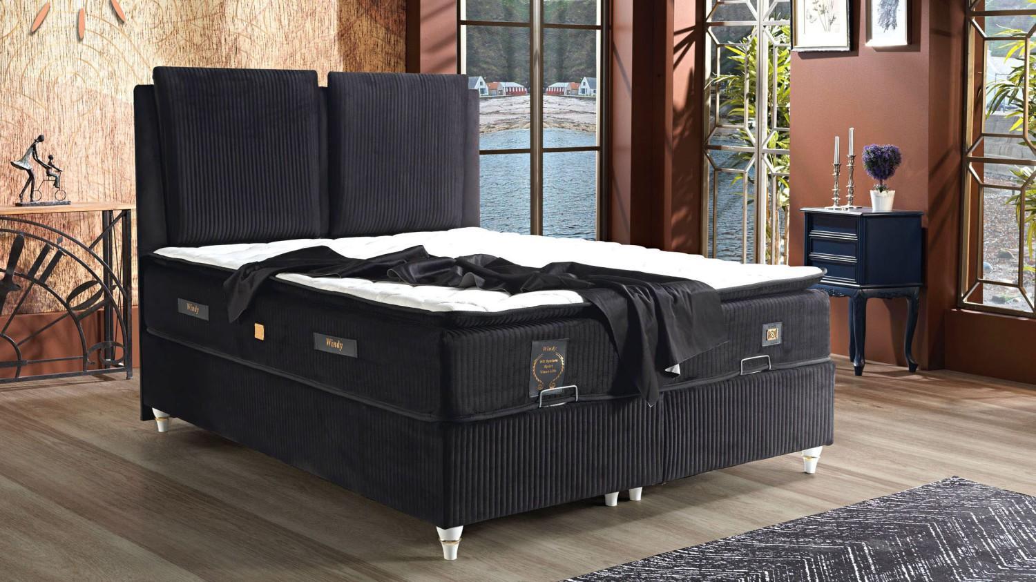 Bett Design Betten Luxus Boxspring Polster Schlafzimmer MÃ¶bel Modern Luxus