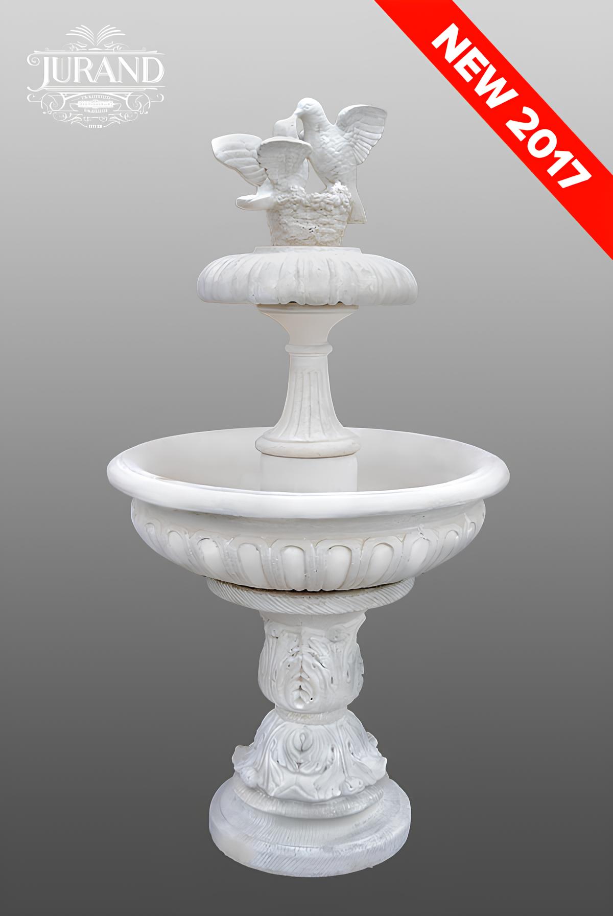 Springbrunnen FontÃ¤ne Zierbrunnen Garten Deko Brunnen Eurelia 1093 Steinguss