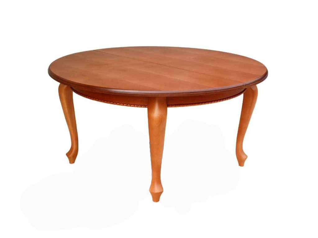 Tisch Esstisch Holztisch XXL Konferenztisch RADIUS 150+50 CM
