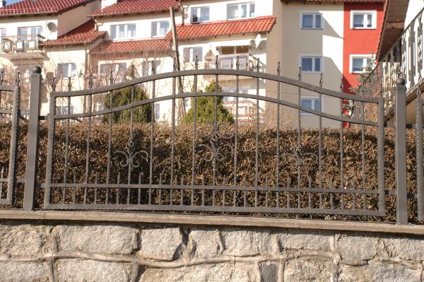 Aussen Garten GrundstÃ¼ck GelÃ¤nder Zaun Klassisch MaÃanfertigung Zaun Modell 223