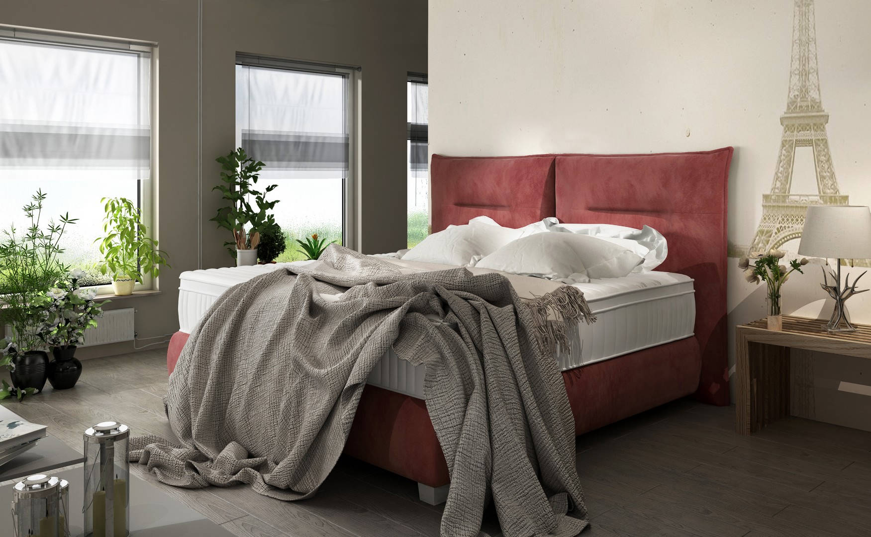 Modernes Bett Hotel Schlaf Zimmer Luxus MÃ¶bel Betten Design Bett Doppel Ehe Neu
