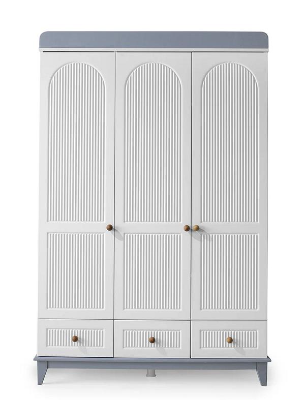 Kleiderschrank Modern Holz Schrank Design Kinderzimmer WeiÃ Holz MÃ¶bel Neu