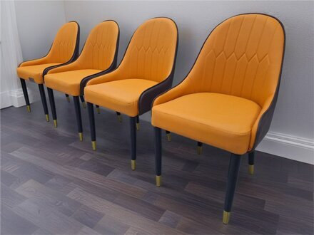 Designerstuhlset fÃ¼r das Esszimmer â 4 StÃ¼hle, moderne PolsterstÃ¼hle Sofort