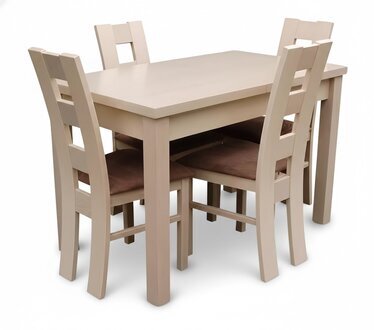 Designer Esszimmer Set Garnitur Stuhl Tisch 4 StÃ¼hle Gruppe 5tlg. Sofort