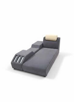 Sofa SchÃ¶nes Design bequemer Sofa weiche Grau Sitze Sofort