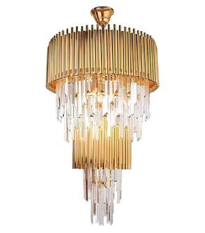 Luxus Kronleuchter Deckenleuchter Gold Deckenlampe LÃ¼ster Kristall XXL Sofort