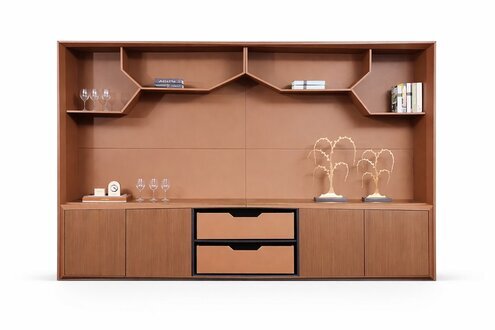 BÃ¼ro Akten Regal Schrank Holz Regale SchrÃ¤nke Office Wohnzimmer Design Sofort