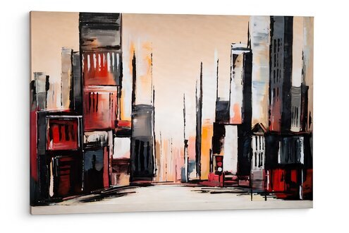 Modern Abstrakt GemÃ¤lde Ãlbild Bild Leinwand 50 x 70 cm Sofort