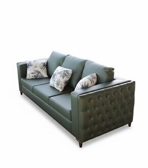 Luxus Dreisitzer Klassische Couch Polster MÃ¶bel GrÃ¼n Sofas Sofort