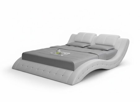 Luxus Leder Design Polster Betten Doppel Modernes 180x200cm LiegeflÃ¤che Sofort