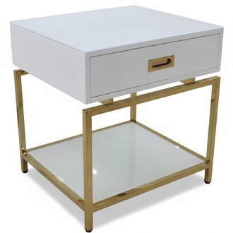 Beistelltisch Couchtisch Kaffetisch Quadrat Wohnzimmertisch WeiÃ Sofort