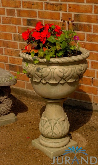 MASSIVER PFLANZGEFÃSS BLUMENKASTEN PFLANZTROG BLUMENTOPF AUS