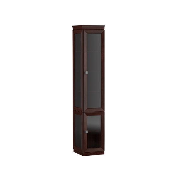 System BÃ¼ro MÃ¶bel Vitrine Aktenschrank Klassischer Holz Deko Schrank Regal